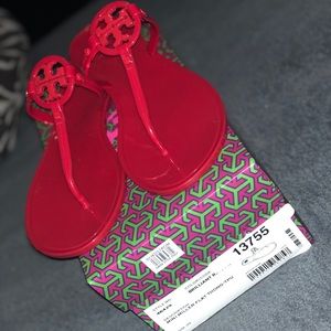 Tory Burch Mini Miller Jelly Thong Sandals